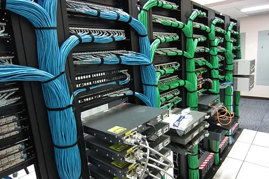 Organized technology infrastructure supporting a CBN project
